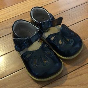 Livie and Luca black paten leather maryjanes